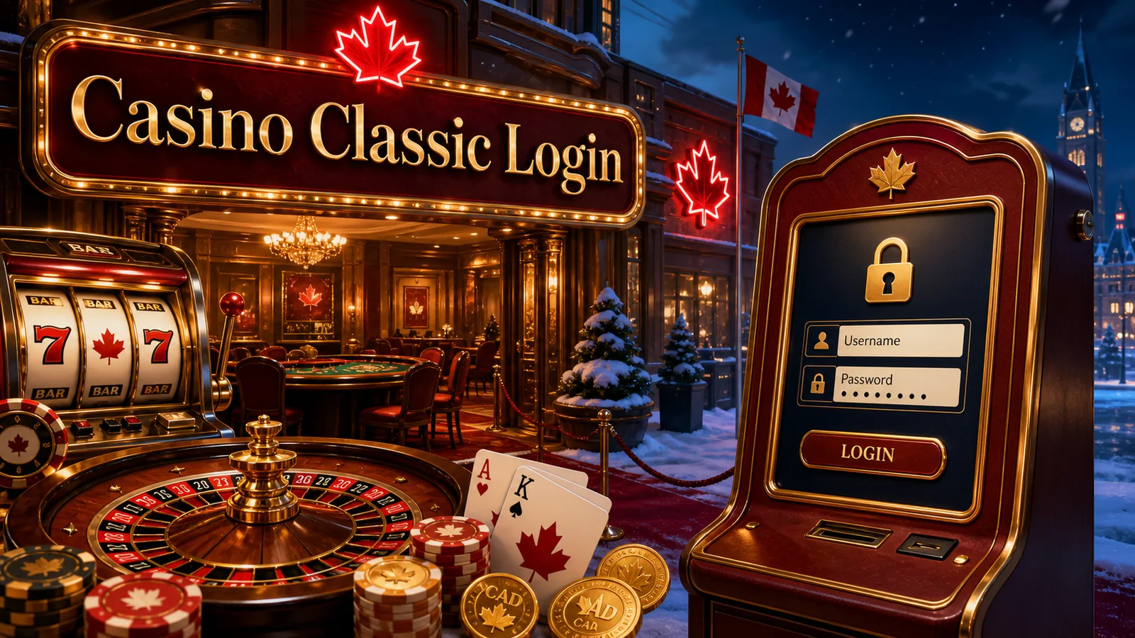 Casino Classic Login Canada content banner