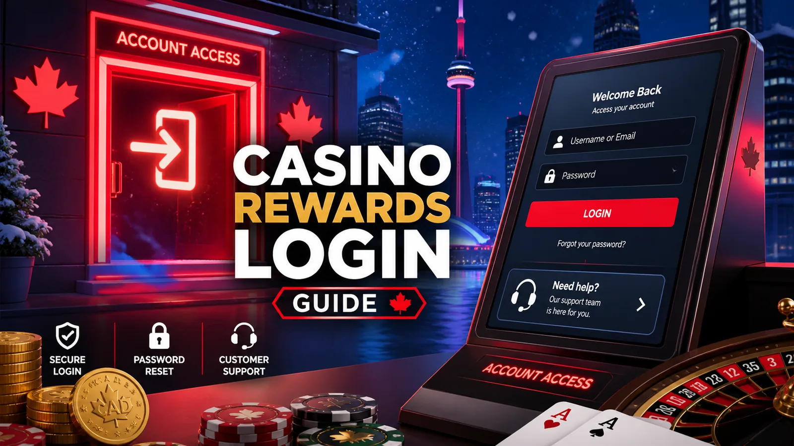 Casino Rewards Login Guide content banner