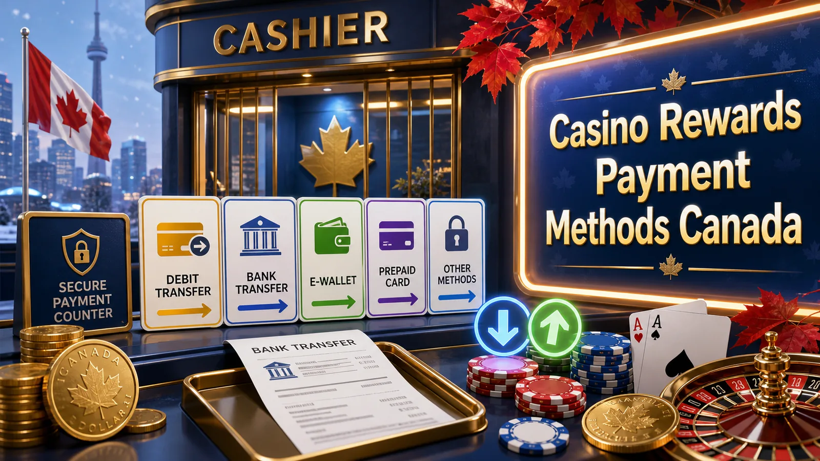 Casino Rewards Payment Methods Canada content banner