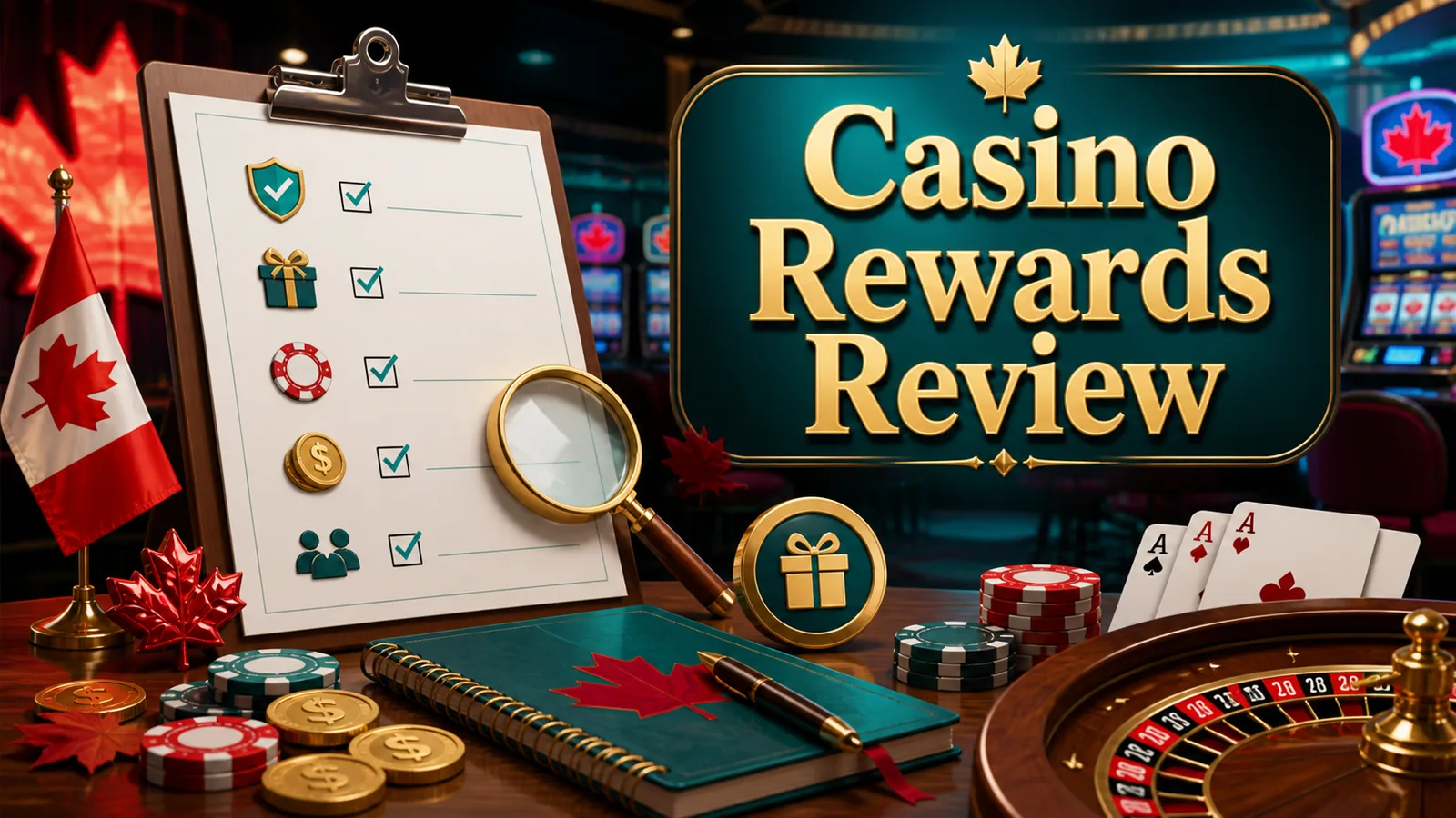 Casino Rewards Review for Canadian Players content banner