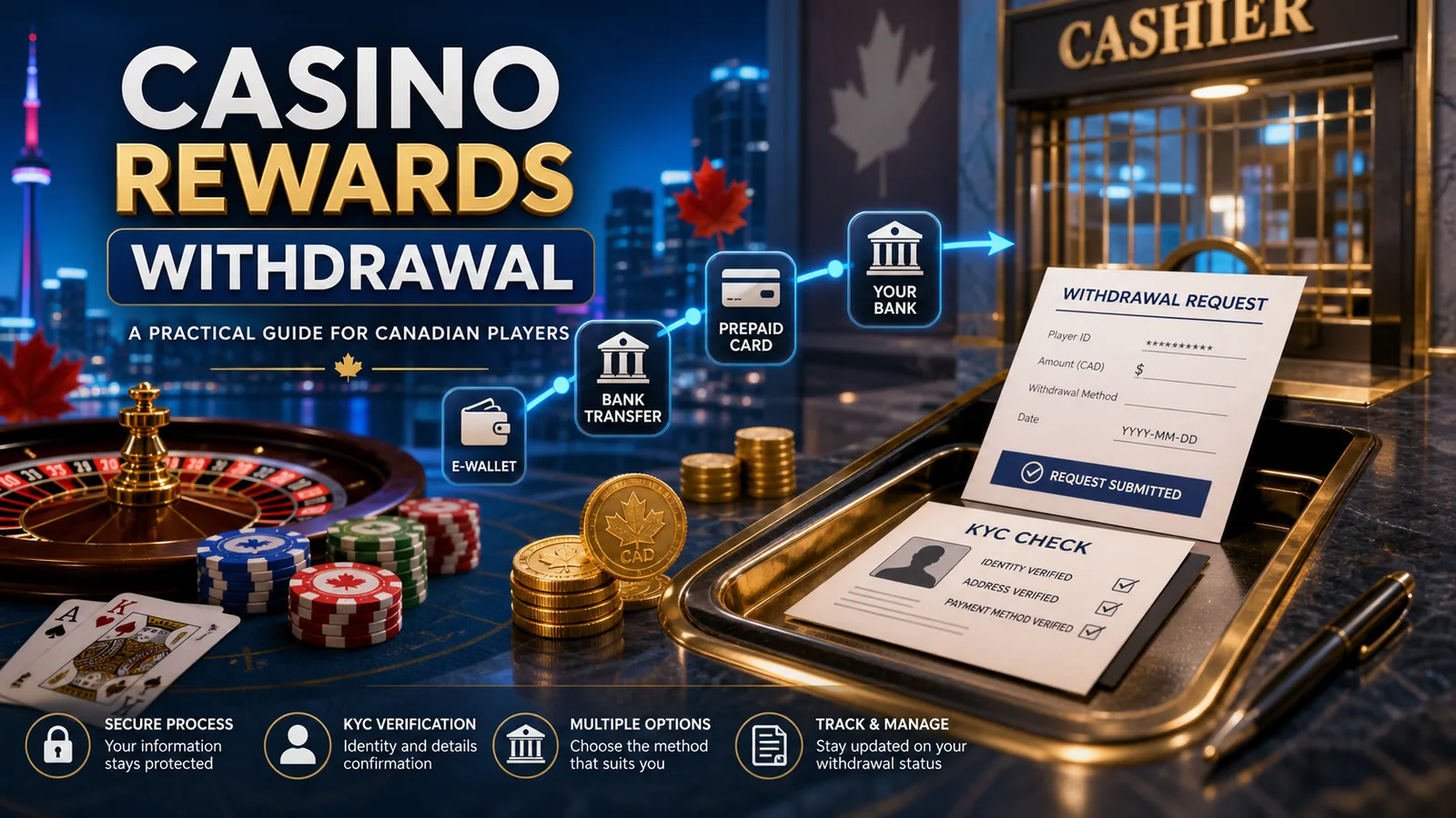 Casino Rewards Withdrawal Guide for Canada content banner